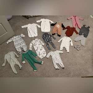 Baby Boy / Gender Neutral 0-3 / 3 month clothes lot